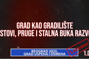Lažomer: Beograd 2025. grad uspeha i osmeha - 1.deo